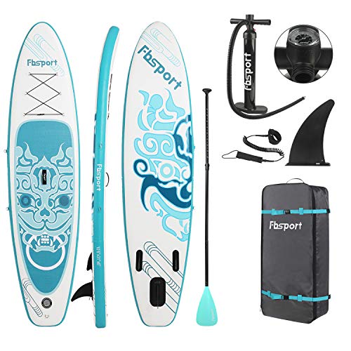 FBSPORT Sup Hinchable, 15 CM de Espesor Tabla Paddle Surf Hinchable, Tabla de Sup Paddleboard, Tabla Stand Up Paddle Board | Medidas: 320×78×15cm