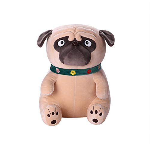 FFDGHB Almohada De Perro MuñEca De Peluche De Juguete Sentado Perro De Peluche De Juguete Perro NiñO MuñEca 35 Cm