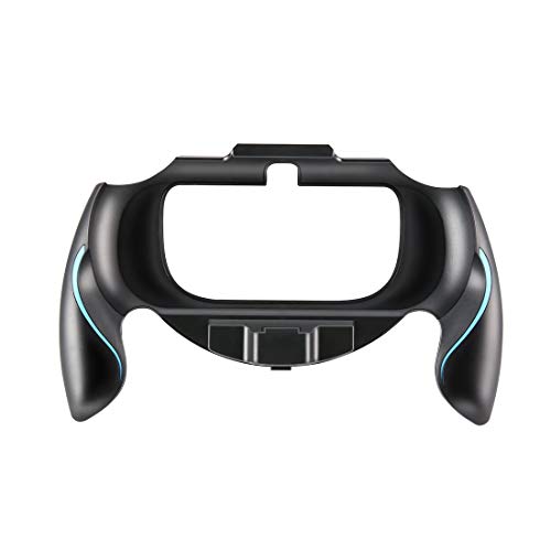 Formulaioue Antideslizante Cómodo Joypad Soporte Soporte Soporte Mango Agarre Estuche para Sony psv1000 Psvita PS Vita PSV 1000 Gamepad HandGrip - Negro