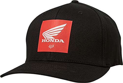 Fox Racing Men's Honda Flexfit Hat Black S/M