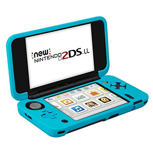 Funda para Nintendo New 2DS XL (Azul) – Keten Funda de Silicona Antideslizante para Nintendo New 2DS XL (2017) - Funda Protectora de Diseño Ligero Para una Sensación Cómoda de Juego