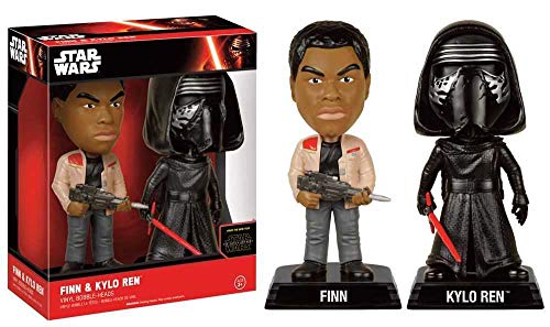 Funko - Figurine Star Wars Episode 7 - Double Pack Bobble-head - Finn Et Kylo Ren 18cm - 0849803070144