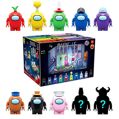 Game Series Among Us Space Astronaut Figures Model Building Blocks Bricks Action Figure Kids Toys Children Gift Xmas (10Pcs/Set)