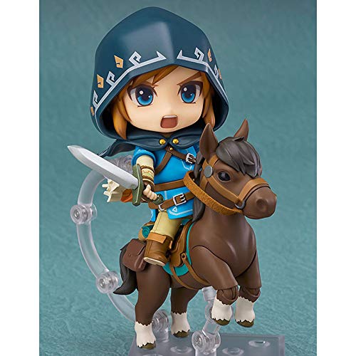 GAOAO Versión Q de Nendoroid, The Legend of Zelda, Link, Breath of The Wild, Edición Deluxe, Figura FiguraDecorative Ornaments