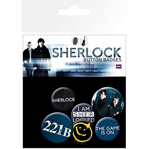 GB eye LTD, Sherlock, Mix, Pack de Chapas