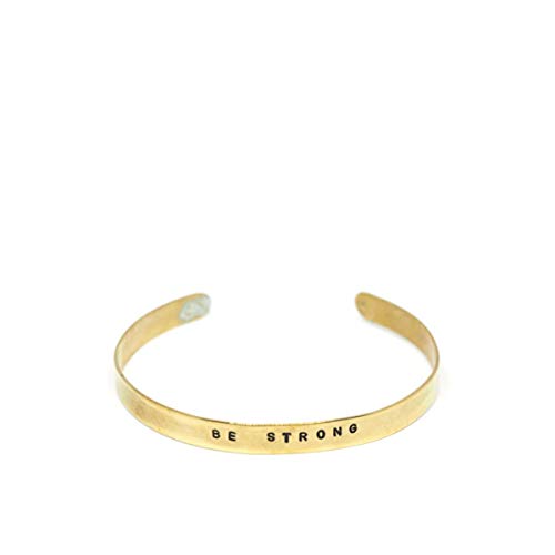 Gian Paolo Fantoni, Pulsera Diadema 0.6 cm Be Strong, Gold, FNT_BRA06BESTRONG