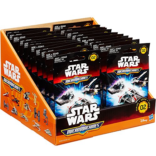 Hasbro B3680EU6 - Máquinas de Star Wars Micro E7 Ciegos Bolsa ordenadas, , Modelos/colores Surtidos, 1 Unidad