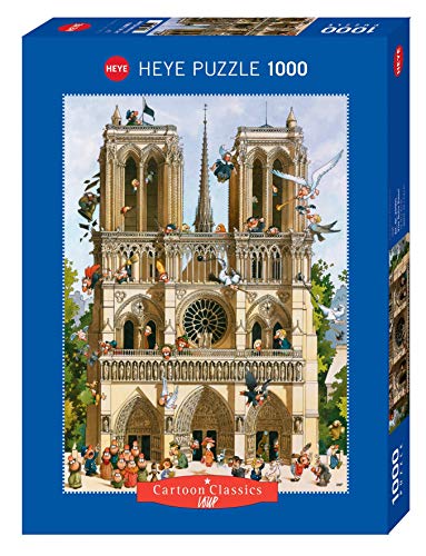 Heye-Vive La Notre Dame 1000 Piezas estándar, Multicolor (29905)