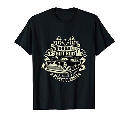 Hot Rod Músculo Custom Vehículo Sintonización Coche Regalo Camiseta