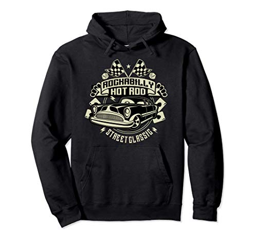 Hot Rod Músculo Custom Vehículo Sintonización Coche Regalo Sudadera con Capucha