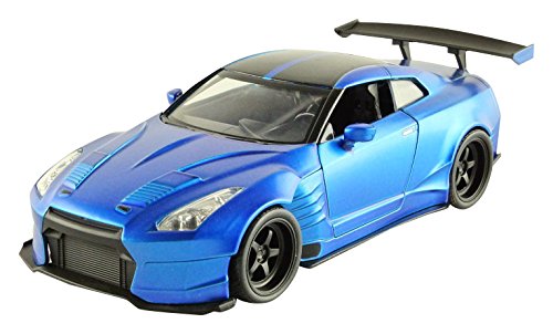 Jada Toys – 98271bl – Nissan GT-r35 – 2012 Ben Sopra – Fast and Furious – Escala 1/24 – Azul
