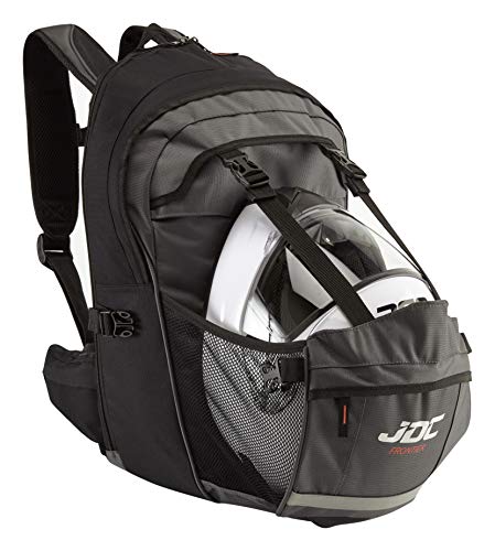 JDC - Mochila para moto (impermeable, con compartimento para el casco, 24-36 l) - Frontier