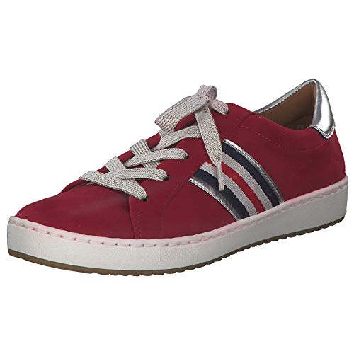 Jenny Dublin 2253226, Zapatillas Mujer, (Rot, Silber 76), 38 EU