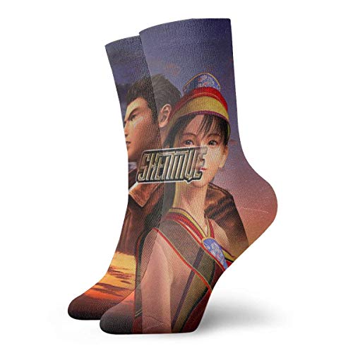 JONINOT Shenmue Ryo And Shenhua Dreamcast SHE009 Game Calcetines Unisex Hombres Mujeres Calcetines divertidos