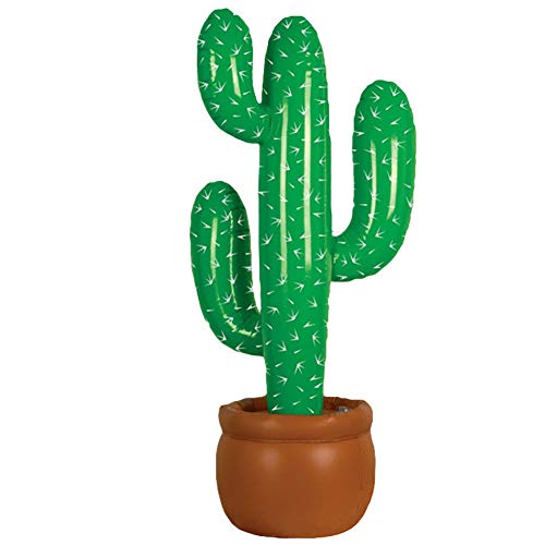 Kalaokei Diorama Supplies, modelo tren escenario, árboles falsos para proyectos, cactus inflable de aire de 90 cm, árbol de coco para casa, piscina al aire libre, decoración de fiestas, pvc, Cactus