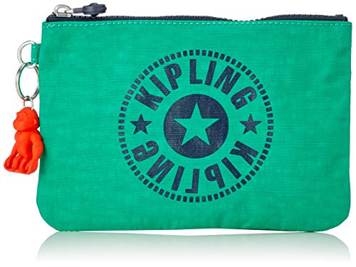 Kipling Iaka Monedero para Mujer, Multicolor (Rainbow White), 20x14x1 cm, Paquete de 3