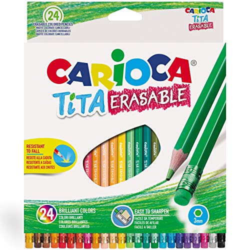 Lápices Borrables TITA - 24 Uds