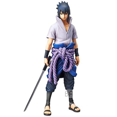 LBBD Sasuke Uchiha Figura de anime manga Naruto Shippuden Grandista Nero, figura coleccionable de PVC