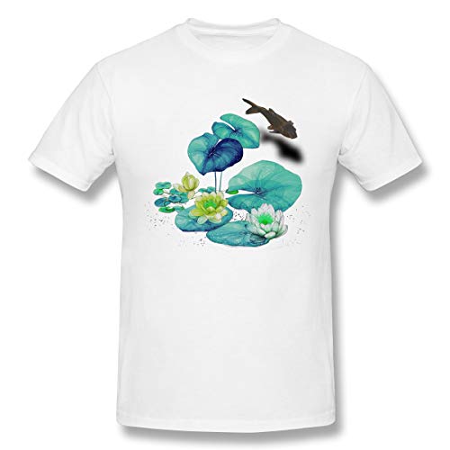 Liangbin Hombres Mid Autumn Festival Restaurando Formas Antiguas con Manga Corta Camisetas 5XL