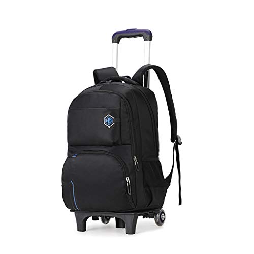 LIUXIUER Mochila Boy Trolley, Capacidad De La Mochila Trolley De 2 Ruedas con Mochila Extraíble Anti-Avance Boy Trolley 33 * 17 * 46Cm,C