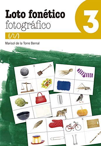 Loto Fonético Fotográfico 3: 48 (Reeducación logopédica)