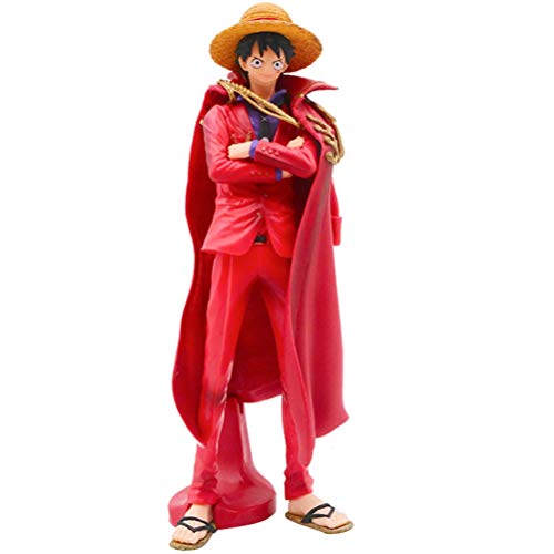 Luffy Anime Modelo Luffy 20th Ann. Figura de anime títeres figura de anime de PVC juguetes de anime muñeca colgante de colección de adorno de regalo de mesa decoración de escritorio