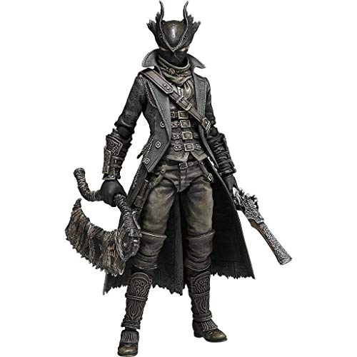 LYQZ Bloodborne: Hunter Figma Figura de acción - Expresiones múltiples Altas 15CM