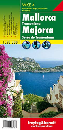 Maiorca. Serra de Tramuntana: Wander-Rad-Freizeitkarte - Maßstab 1:50.000: WKE 4 (Wander Karte)