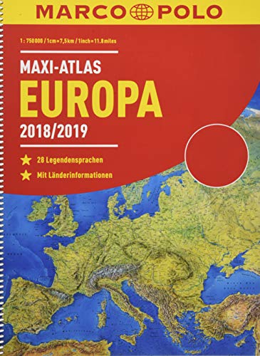 MARCO POLO Maxi-Atlas Europa 2018/2019