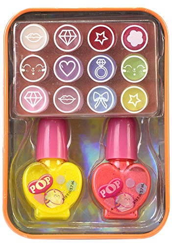 Markwins POP GIRL Color Tin Llama X12 - Mini Lata LLama de Maquillaje - Set de Maquillaje para Niñas Completo - Juguetes Niñas - Selección de Productos Seguros en una Lata Moderna y Fashion