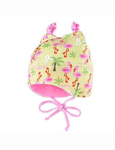 maximo Mütze, Kastenform, Zipfeldecko Sombrero, Multicolor Sunny Lime-Flamingo 7, 45 para Bebés