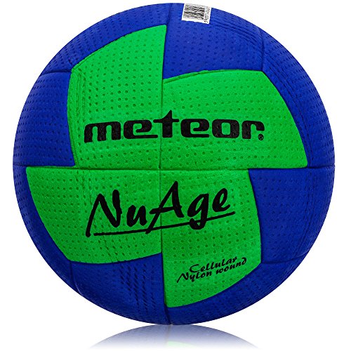 meteor Pelota de Balonmano Nuage 3 tamaños Niños Juventud Mujeres (#1, Azul Amarillo)