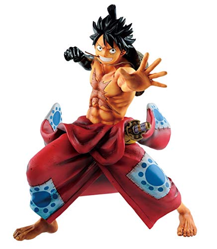 midday Kimono de una Pieza Luffy, Wano Country Armed Color Model Figura