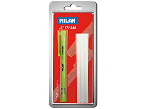 MILAN Jet Eraser Gomas de borrar, Blanco, Pequeño