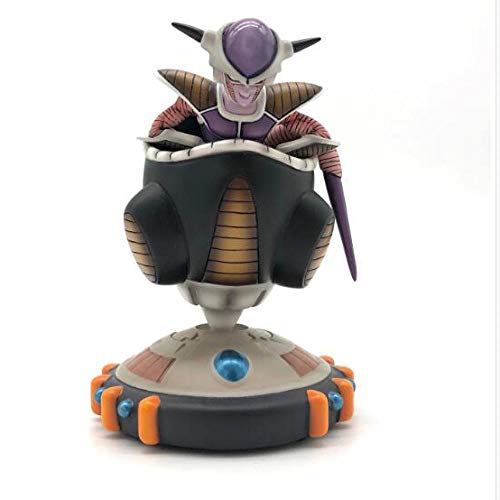 MNZBZ Anime Figures Dragon Ball Airship Frieza Modelo de Resina Estatua Pintada en