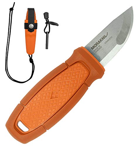 Morakniv 13526 Eldris with Fire Kit Burnt Orange, 15-Display 1Pc/Box, Multi, Standard