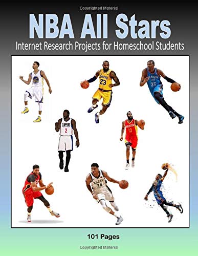 NBA All Stars - Internet Research Projects for Homeschool Students