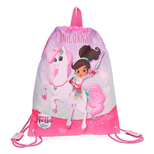 Nella Dreams of Unicorns Bolsa de Merienda Multicolor 27x34 cms Poliéster