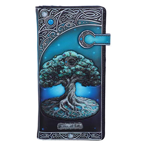 Nemesis Now Árbol de la Vida Pagan Moon - Bolso en Relieve, 18,5 cm, Color Verde