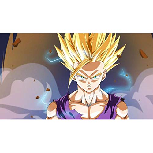 Niños Adultos Dragon Ball Puzzle Juguetes Juego Familiar Juguetes Mini Rompecabezas Cartón Juegos Educativos Alivio Del Estrés Desafíos Difíciles Son Gohan 300/500/1000/1500 Piezas(Size:300piece)