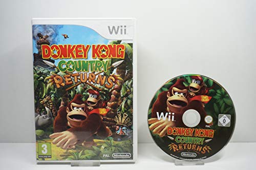 Nintendo Donkey Kong Country Returns Nintendo Wii vídeo - Juego (Nintendo Wii, Acción, Modo multijugador, E (para todos))