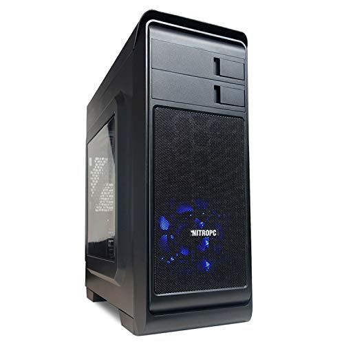 NITROPC - PC Gamer Nitro X *Rebajas* (CPU Quad-Core 4 x 3,80Ghz, T. Gráfica R7 2GB, HDD 2Tb, Ram 16GB + Windows 10 64 bits) + WiFi de Regalo. pc Gamer, pc Gaming, Ordenador para Juegos