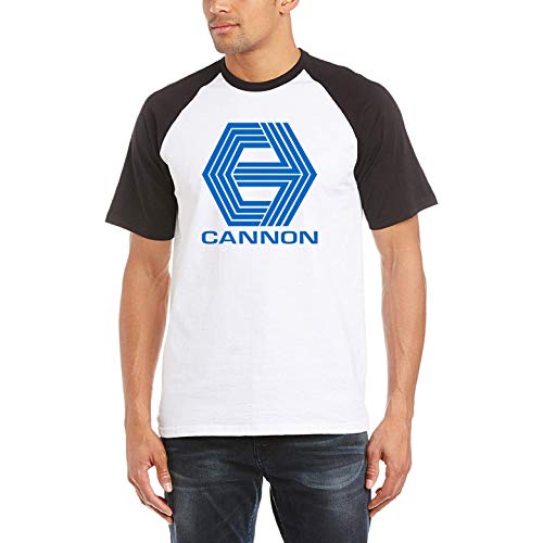 Nostalgia de videoclub - Camiseta Retro Tipo Baseball Manga Corta Hombre (XXL)