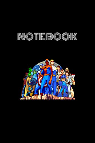 NoteBook: Marvel Super Hero Clash Notebook Cover 6x9 |Wide-Ruled|-120 page Perfect for anyone who needs to take notes make plans or keep track of things Cute Notebook.College Ruled Lined Pages Book