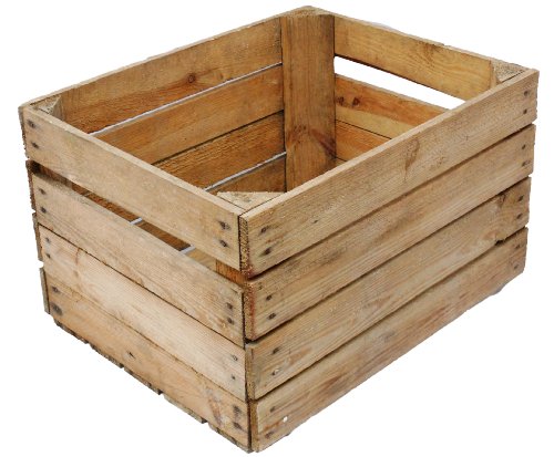 Obstkistenregal 6 macizo + Natural Caja madera Cajas de vino Cajas de manzana Cajas de fruta