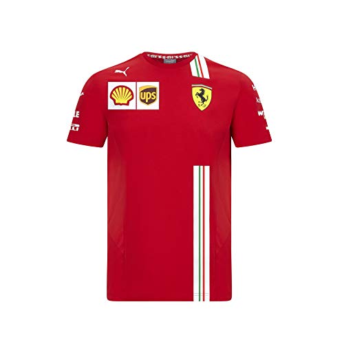 Official Formula One - Scuderia Ferrari 2020 Puma - Camiseta de Charles Leclerc - Size:S