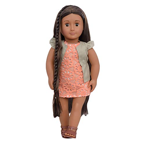 Our Generation- Muñeca Cabello 46 cm - Flora (Battat BD31118Z) , color/modelo surtido