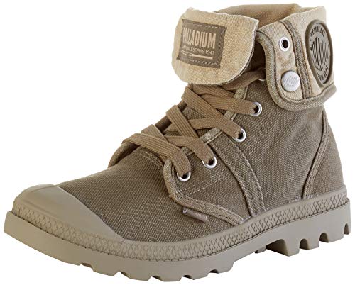 Palladium Us Baggy W F, Zapatillas Altas Mujer, Verde (Dusky Green/Safari U66), 38 EU