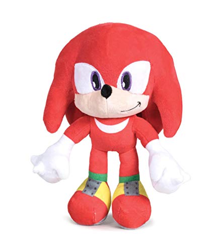 Peluche de Knuckles the Echidna Knuck Rad Red Sonic classic de Sega amigo 30cm