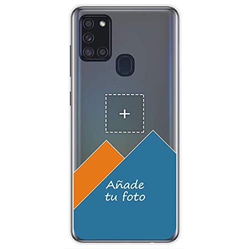 Personaliza tu Funda Pc + TPU 360 con tu Fotografia para Samsung Galaxy A21s Dibujo Personalizada